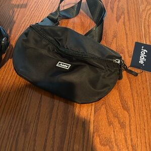 The Foldie bag and cross body bag